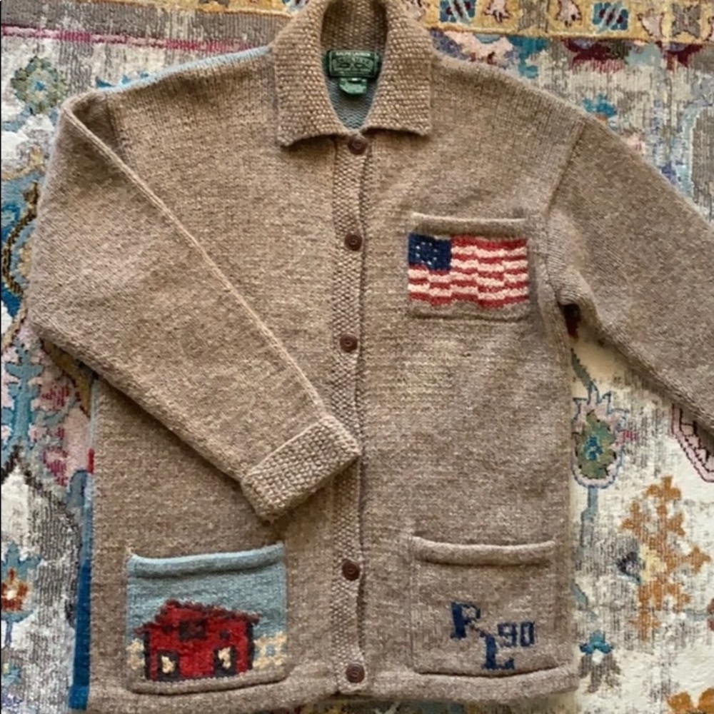 Vintage Ralph Lauren Country women’s cardigan